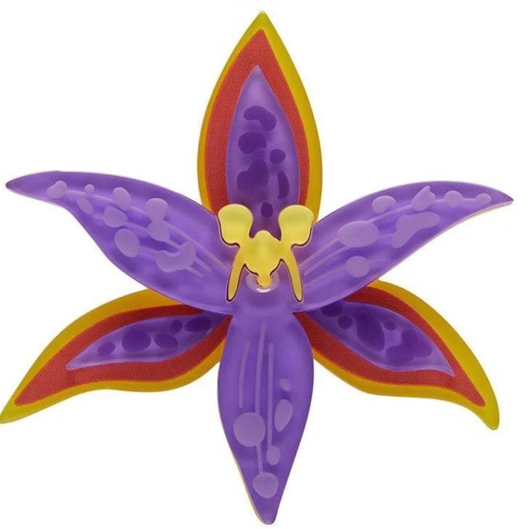 Erstwilder Queen of Sheba Floral Affair Brooch, NIB/NWT - Picture 2 of 4